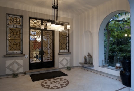 Villa Corinna entrance porch